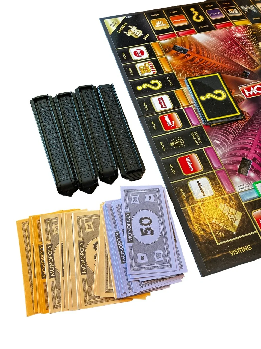 Monopoly Empire 2015 Gold Token Edition Complete Board Game